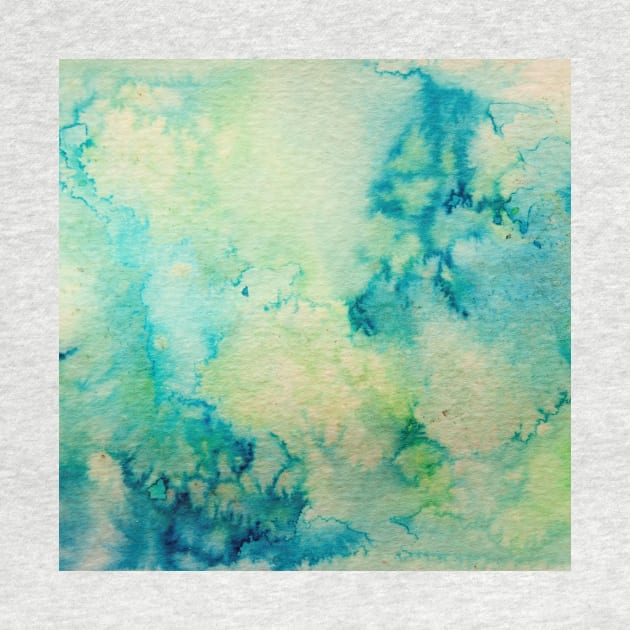 Watercolor wash - green by wackapacka